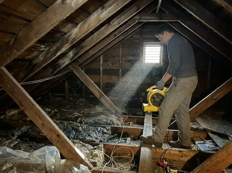 attic-water-damage-drying-proc-007 — frequently asked questions, Emergency Water Extraction & 24/7 Flood Response in Vernon,…